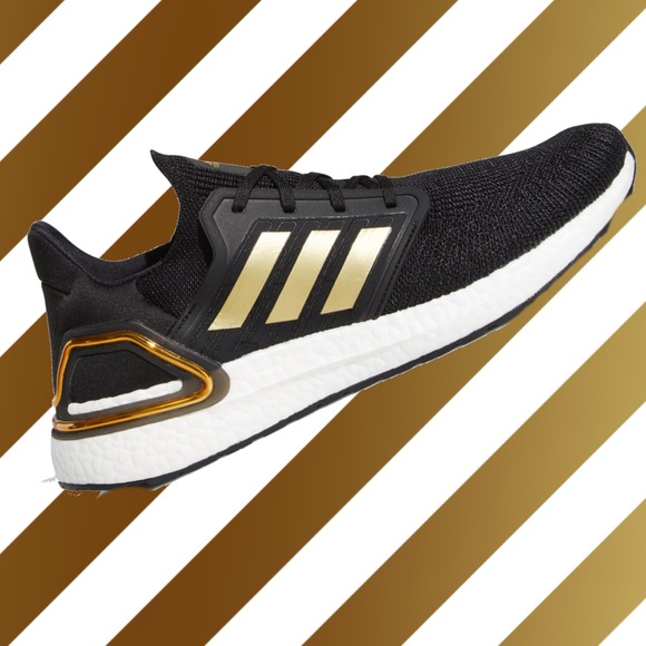 Adidas Ultra Boost 20 Black Gold Adidas Ultra Boost 20 Black Gold - Main Image
